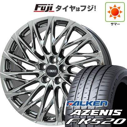 【新品国産車用5穴114.3】 夏タイヤ ホイール4本セット 245/45R20 ファルケン アゼニス FK520L クライメイト 鳳凰(HOUOH) 8.5J 20インチ(送料無料)