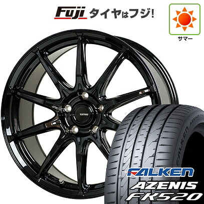 【新品国産車用5穴114.3】 夏タイヤ ホイール4本セット 225/55R18 ファルケン アゼニス FK520L ホットスタッフ ジースピード G-05 7J 18インチ(送料無料)｜フジ スペシャルセレクション