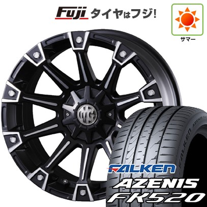 【新品国産車用5穴114.3】 夏タイヤ ホイール4本セット 245/45R20 ファルケン アゼニス FK520L クリムソン マーテルギア(MG) モンスター 8.5J 20インチ(送料無料)｜フジ スペシャルセレクション