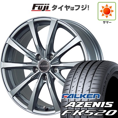 【新品国産車用5穴114.3】 夏タイヤ ホイール4本セット 225/35R19 ファルケン アゼニス FK520L ブリヂストン バルミナ LS10 7.5J 19インチ(送料無料)|フジ スペシャルセレクション
