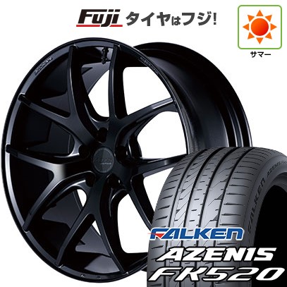 【新品国産車用5穴114.3】 夏タイヤ ホイール4本セット 245/30R20 ファルケン アゼニス FK520L エムテクノ M.T.S.JAPAN SSL5 8.5J 20インチ(送料無料)|フジ スペシャルセレクション