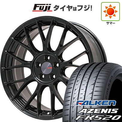【新品国産車用5穴114.3】 夏タイヤ ホイール4本セット 235/50R18 ファルケン アゼニス FK520L ENKEI エンケイ PerformanceLine PFM1 フジオリジナルカラー 8J 18インチ(送料無料)｜フジ スペシャルセレクション