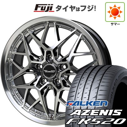 【新品国産車用5穴114.3】 夏タイヤ ホイール4本セット 235/55R18 ファルケン アゼニス FK520L ホットスタッフ プレシャス アストM5 7J 18インチ(送料無料)|フジ スペシャルセレクション