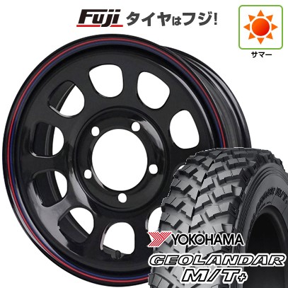 【新品】ジムニー 夏タイヤ ホイール4本セット 195R16C 104/102Q ヨコハマ ジオランダー M/T+ G001J モリタ デイトナズ G2 5.5J 16インチ(送料無料)|フジ スペシャルセレクション