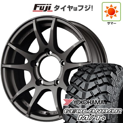 【新品】ジムニー 夏タイヤ ホイール4本セット 215/85R16 ヨコハマ ジオランダー M/T+ G001C RAYS レイズ グラムライツ 57JV 5.5J 16インチ(送料無料)｜フジ スペシャルセレクション
