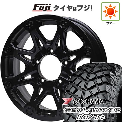 【新品】ジムニー 夏タイヤ ホイール4本セット 215/85R16 ヨコハマ ジオランダー M/T+ G001C オフビート バウンティコレクション BDX08 5.5J 16インチ(送料無料)