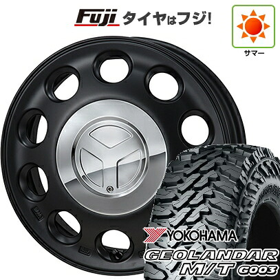 【新品 軽自動車】ハスラー 夏タイヤ ホイール4本セット 165/65R14 ヨコハマ ジオランダー M/T G003 モンツァ ピエディーノ 14インチ(送料無料)｜フジ スペシャルセレクション