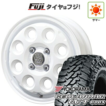 【新品 軽自動車】ハスラー 夏タイヤ ホイール4本セット 165/65R14 ヨコハマ ジオランダー M/T G003 共豊 カワイイ デコル ネイチャー 4.5J 14インチ(送料無料)|フジ スペシャルセレクション