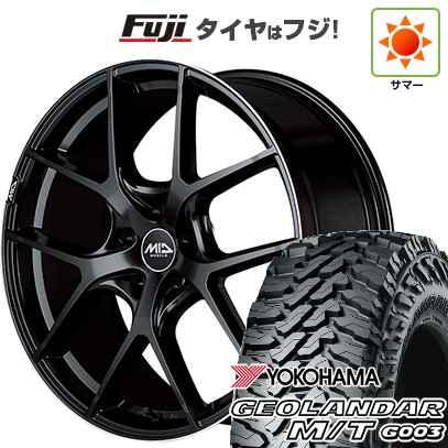 【新品国産車用5穴114.3】 夏タイヤ ホイール4本セット 225/65R17 ヨコハマ ジオランダー M/T G003 MID WHEELS MID EXCLUSIVE 025F 7J 17インチ(送料無料)