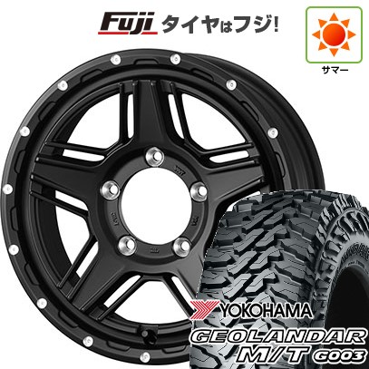 【新品】ジムニーシエラ/ジムニーノマド 夏タイヤ ホイール4本セット 30X9.5R15 ヨコハマ ジオランダー M/T G003 WEDS ウェッズアドベンチャー マッドヴァンス 07 6J 15インチ(送料無料)