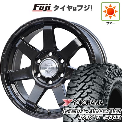 【新品】ランクル300 夏タイヤ ホイール4本セット 285/65R18 ヨコハマ ジオランダー M/T G003 ホットスタッフ マッドクロス MC-76 ガンブラック トヨタ車専用 8J 18インチ(送料無料)