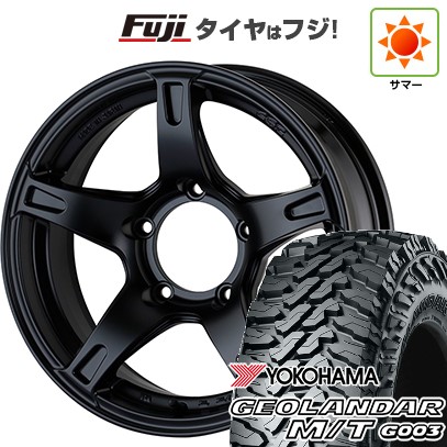 【新品】ジムニーシエラ/ジムニーノマド 夏タイヤ ホイール4本セット 215/70R16 ヨコハマ ジオランダー M/T G003 ドゥオール CST ZERO-1 ハイパーVJ 6J 16インチ(送料無料)