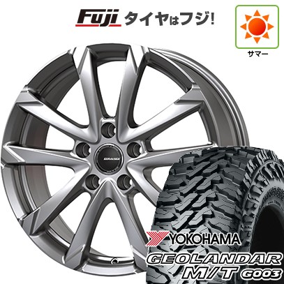 【新品国産車用5穴114.3】 夏タイヤ ホイール4本セット 225/65R17 ヨコハマ ジオランダー M/T G003 コーセイ クレイシズ GC36F 7J 17インチ(送料無料) 87,010円