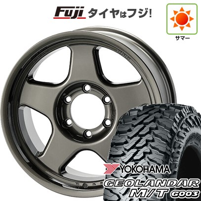 【新品】ランクル300 夏タイヤ ホイール4本セット 285/65R18 ヨコハマ ジオランダー M/T G003 フォーバイフォーエンジニア ブラッドレー V 8.5J 18インチ(送料無料)|フジ スペシャルセレクション