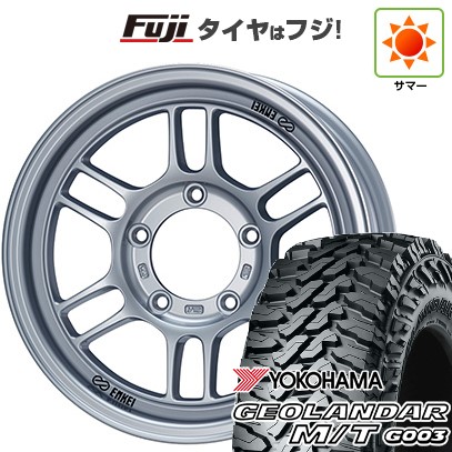 【新品】ジムニー 夏タイヤ ホイール4本セット 175/80R16 ヨコハマ ジオランダー M/T G003 ENKEI エンケイ ALLROAD RPT1 5.5J 16インチ(送料無料) 96,195円