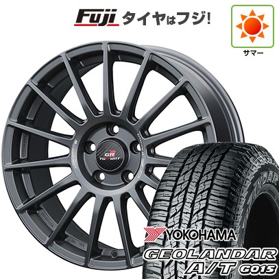 【新品国産車用5穴100】 夏タイヤ ホイール4本セット 225/60R17 ヨコハマ ジオランダー A/T G015 OWL/RBL OZ スーパーツーリズモ TGR-WRT 7.5J 17インチ(送料無料)｜フジ スペシャルセレクション 170,400円