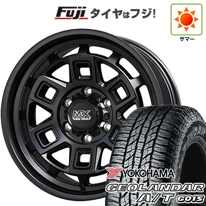 【新品国産車用6穴139.7】 夏タイヤ ホイール4本セット 285/70R17 ヨコハマ ジオランダー A/T G015 OWL/RBL ホットスタッフ マッドクロス アイヴァー 8J 17インチ(送料無料)｜フジ スペシャルセレクション 105,545円