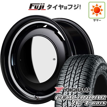【新品】ハイエース200系 夏タイヤ ホイール4本セット 215/65R16 109/107S ヨコハマ ジオランダー A/T G015 WL/RBL MID WHEELS ガルシア シスコ ムーン 6.5J 16インチ(送料無料)｜フジ スペシャルセレクション