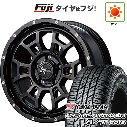 【新品国産車用5穴114.3】 夏タイヤ ホイール4本セット 225/65R17 ヨコハマ ジオランダー A/T G015 OWL/RBL MID WHEELS NITRO POWER H6 スラッグ 7J 17インチ(送料無料)