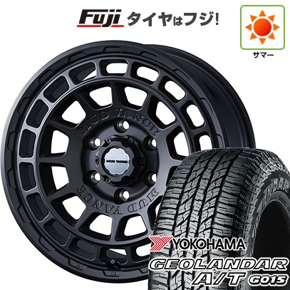 【新品】ハイエース200系 夏タイヤ ホイール4本セット 215/65R16 109/107S ヨコハマ ジオランダー A/T G015 WL/RBL WEDS ウェッズアドベンチャー マッドヴァンス X タイプF 6.5J 16インチ(送料無料)