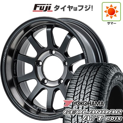 【新品】ジムニー 夏タイヤ ホイール4本セット 185/85R16 ヨコハマ ジオランダー A/T G015 WL/RBL RAYS レイズ A LAP-J 2324 LIMITED EDITION 5.5J 16インチ(送料無料)
