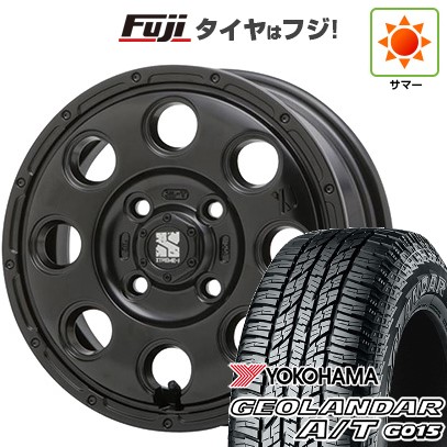 【新品 軽自動車】ハスラー デリカミニ(4WD) 夏タイヤ ホイール4本セット 165/60R15 ヨコハマ ジオランダー A/T G015 RBL MLJ エクストリームJ KK03 4.5J 15インチ(送料無料)