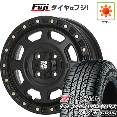 【新品 軽自動車】ハスラー デリカミニ(4WD) 夏タイヤ ホイール4本セット 165/60R15 ヨコハマ ジオランダー A/T G015 RBL MLJ エクストリームJ XJ07 4.5J 15インチ(送料無料)