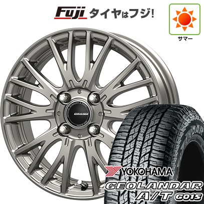 【新品 軽自動車】ハスラー デリカミニ(4WD) 夏タイヤ ホイール4本セット 165/60R15 ヨコハマ ジオランダー A/T G015 RBL コーセイ クレイシズ SE48 4.5J 15インチ(送料無料)