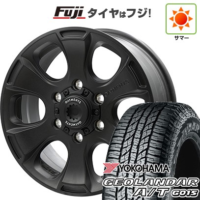 【新品】ハイエース200系 夏タイヤ ホイール4本セット 215/65R16 109/107S ヨコハマ ジオランダー A/T G015 WL/RBL WEDS ウェッズ クロスオーバーガーメンツ Style A 6.5J 16インチ(送料無料)