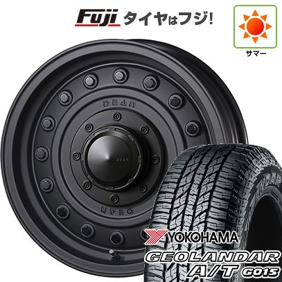 【新品】ハイエース200系 夏タイヤ ホイール4本セット 215/65R16 109/107S ヨコハマ ジオランダー A/T G015 WL/RBL クリムソン ディーン コロラド 6.5J 16インチ(送料無料)