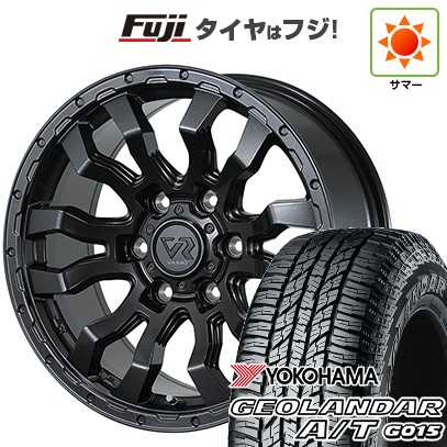 【新品国産車用6穴139.7】 夏タイヤ ホイール4本セット 285/70R17 ヨコハマ ジオランダー A/T G015 OWL/RBL トピー ヴァブロ RR-01 8J 17インチ(送料無料)