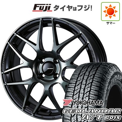 【新品 軽自動車】ハスラー デリカミニ(4WD) 夏タイヤ ホイール4本セット 165/60R15 ヨコハマ ジオランダー A/T G015 RBL WEDS ウェッズスポーツ SA-27R 5J 15インチ(送料無料) 74,305円