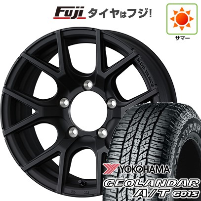 【新品】ジムニー 夏タイヤ ホイール4本セット 185/85R16 ヨコハマ ジオランダー A/T G015 WL/RBL WEDS ウェッズアドベンチャー マッドヴァンス SD 5.5J 16インチ(送料無料)