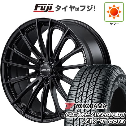 【新品国産車用5穴114.3】 夏タイヤ ホイール4本セット 225/60R17 ヨコハマ ジオランダー A/T G015 OWL/RBL RAYS レイズ ベルサス ヴォウジェ SE 7J 17インチ(送料無料)｜フジ スペシャルセレクション 143,900円