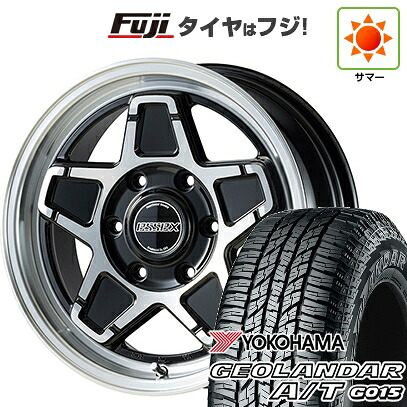 【新品】ハイエース200系 夏タイヤ ホイール4本セット 215/65R16 109/107S ヨコハマ ジオランダー A/T G015 WL/RBL エセックス ENCS 1P 16インチ(送料無料)｜フジ スペシャルセレクション