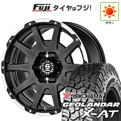【新品国産車用5穴114.3】 夏タイヤ ホイール4本セット 225/65R17 ヨコハマ ジオランダー X-AT G016 OWL OZ SPARCO ダカール 7.5J 17インチ(送料無料)|フジ スペシャルセレクション