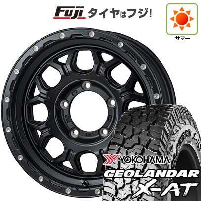 【新品】ジムニー 夏タイヤ ホイール4本セット 185/85R16 ヨコハマ ジオランダー X-AT G016 WL モンツァ HI-BLOCK ジェラード 5.5J 16インチ(送料無料)