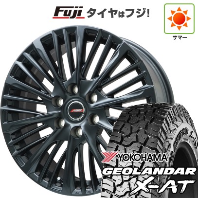 【新品】ランクル250 夏タイヤ ホイール4本セット 265/60R20 112 H ヨコハマ ジオランダー X-AT G016 RBL プレミックス MER-X(平座ナット) 8J 20インチ(送料無料)