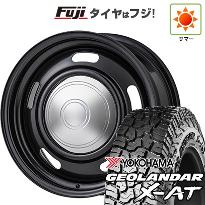 【新品】ジムニー 夏タイヤ ホイール4本セット 185/85R16 ヨコハマ ジオランダー X-AT G016 WL コーリン オールドカントリー 5.5J 16インチ(送料無料)