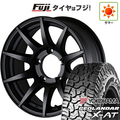 【新品】ジムニーシエラ/ジムニーノマド 夏タイヤ ホイール4本セット 225/70R16 ヨコハマ ジオランダー X-AT G016 WL ドゥオール CST ZERO-1 ハイパーXJ 6J 16インチ(送料無料)|フジ スペシャルセレクション