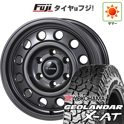 【新品国産車用6穴139.7】 夏タイヤ ホイール4本セット 265/70R16 116 T XL ヨコハマ ジオランダー X-AT G016 RBL ジャオス トライブ 8J 16インチ(送料無料) 141,650円