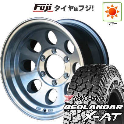 【新品国産車用6穴139.7】 夏タイヤ ホイール4本セット 265/70R16 121/118 Q ヨコハマ ジオランダー X-AT G016 RBL WEDS ウェッズ ジムライン タイプ2 8J 16インチ(送料無料)