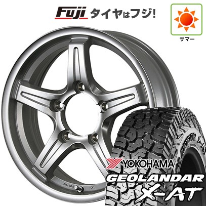 【新品】ジムニー 夏タイヤ ホイール4本セット 185/85R16 ヨコハマ ジオランダー X-AT G016 WL TWS グランヴァード NEO 5.5J 16インチ(送料無料)