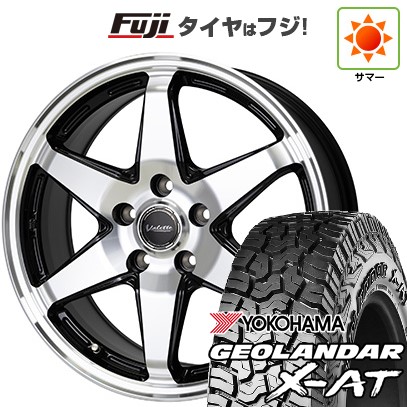 【新品国産車用5穴114.3】 夏タイヤ ホイール4本セット 225/65R17 ヨコハマ ジオランダー X-AT G016 OWL ホットスタッフ ヴァレット アンクレイ 7J 17インチ(送料無料)｜フジ スペシャルセレクション