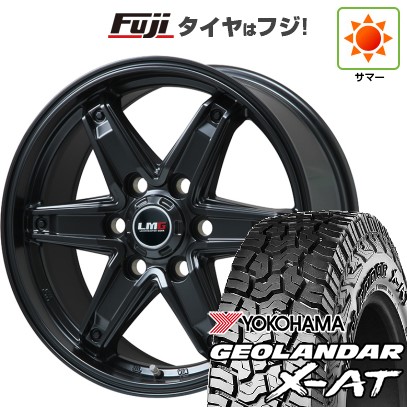 【新品】ランクル300 夏タイヤ ホイール4本セット 275/65R18 116 T XL ヨコハマ ジオランダー X-AT G016 RBL レアマイスター LMG エトナ(マットブラック) トヨタ・レクサス車専用 7.5J 18インチ(送料無料)|フジ スペシャルセレクション