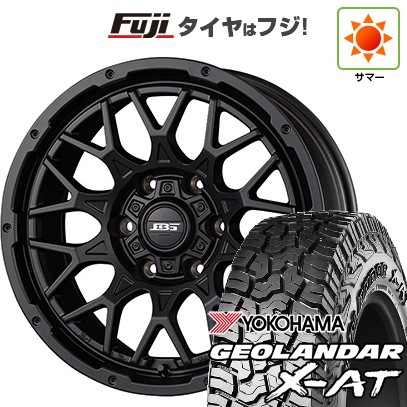【新品】プラド/ハイラックス 夏タイヤ ホイール4本セット 265/65R17 120/117 Q ヨコハマ ジオランダー X-AT G016 RBL コーセイ ボトムガルシア シャドウバーツ 8J 17インチ(送料無料)｜フジ スペシャルセレクション