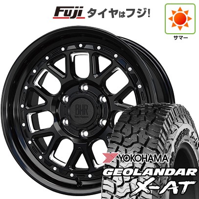 【新品国産車用6穴139.7】 夏タイヤ ホイール4本セット 265/65R18 114 T ヨコハマ ジオランダー X-AT G016 RBL ホットスタッフ バークレイハードロック ヒューロン 8J 18インチ(送料無料)｜フジ スペシャルセレクション 147,400円