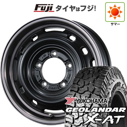 【新品】ジムニー 夏タイヤ ホイール4本セット 185/85R16 ヨコハマ ジオランダー X-AT G016 WL シーエルリンク UNIONRIM TX 5.5J 16インチ(送料無料)