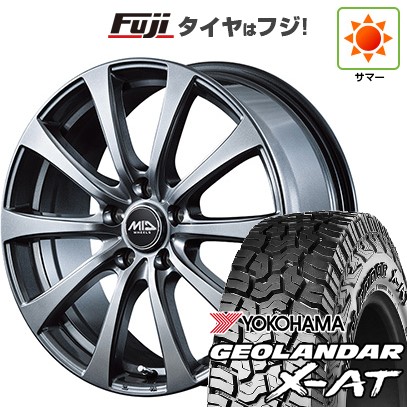 【新品国産車用5穴114.3】 夏タイヤ ホイール4本セット 225/65R17 ヨコハマ ジオランダー X-AT G016 OWL MID WHEELS G10 7J 17インチ(送料無料)