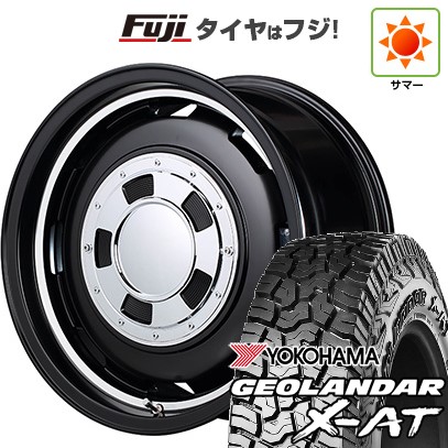 【新品】ジムニー 夏タイヤ ホイール4本セット 195R16C 104/102Q ヨコハマ ジオランダー X-AT G016 OWL MID WHEELS ガルシア シスコ 5.5J 16インチ(送料無料)